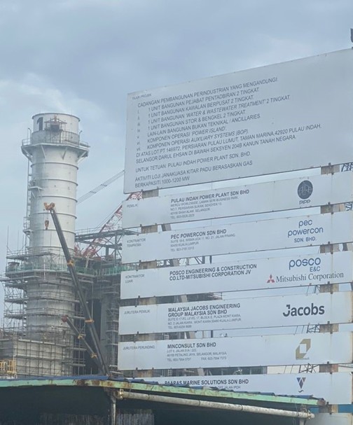 500KV of Combined Cycle Power Generation Facility 1200MW - Port Klang (POSCO)