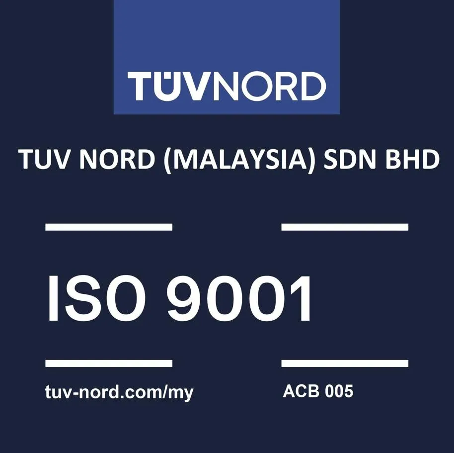 ISO TUV certification logo