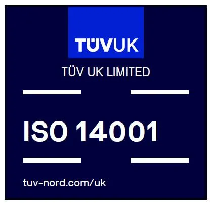 SAN Engineering ISO 14001 certification logo