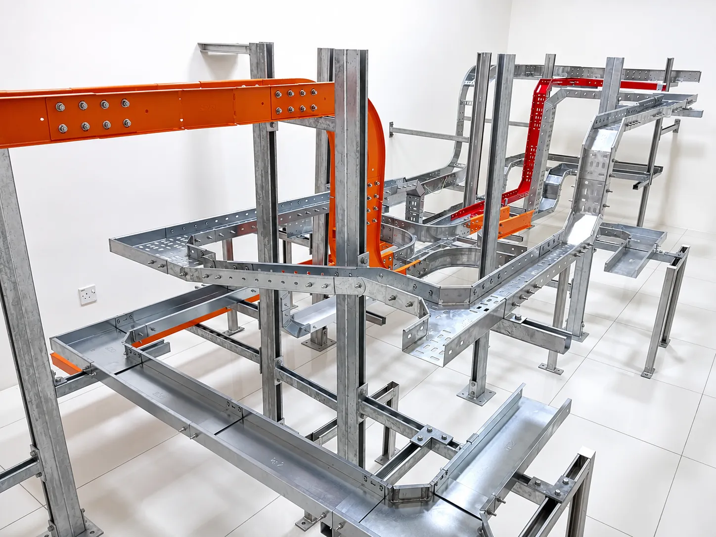 SAN Engineering cable support systems layout